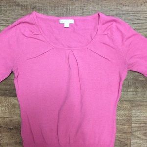 New York and company short sleeve sweater top
